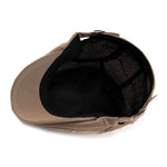 Casquette Béret Coton Beige