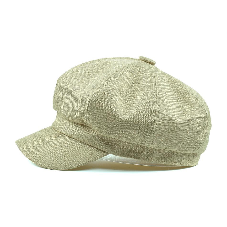 Casquette Gavroche Lin Kaki