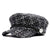 Casquette Gavroche Femme Noir et Blanc