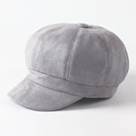 Casquette Gavroche Grise Femme