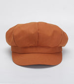 Casquette Gavroche Femme Orange